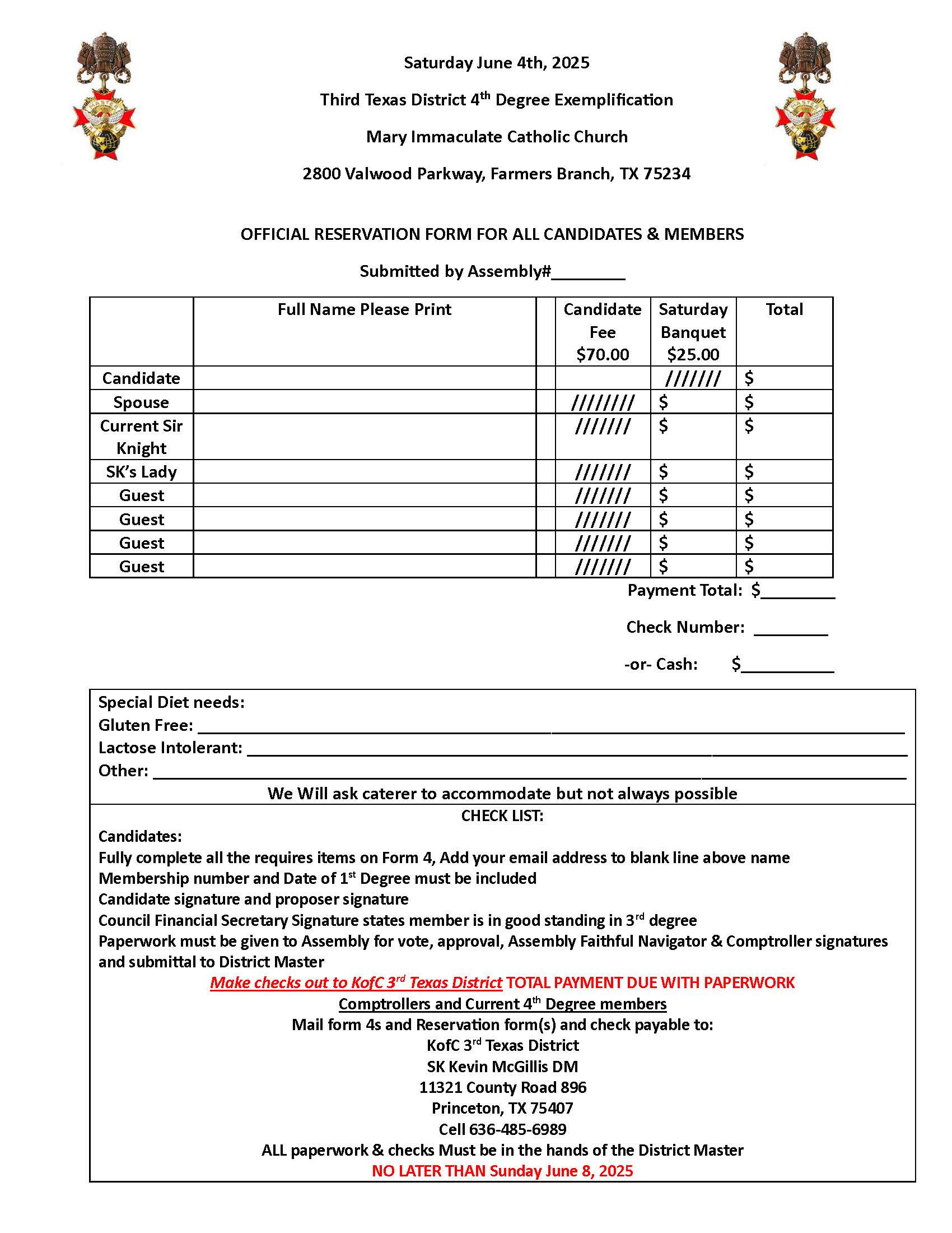 Reservation Form Final PDF